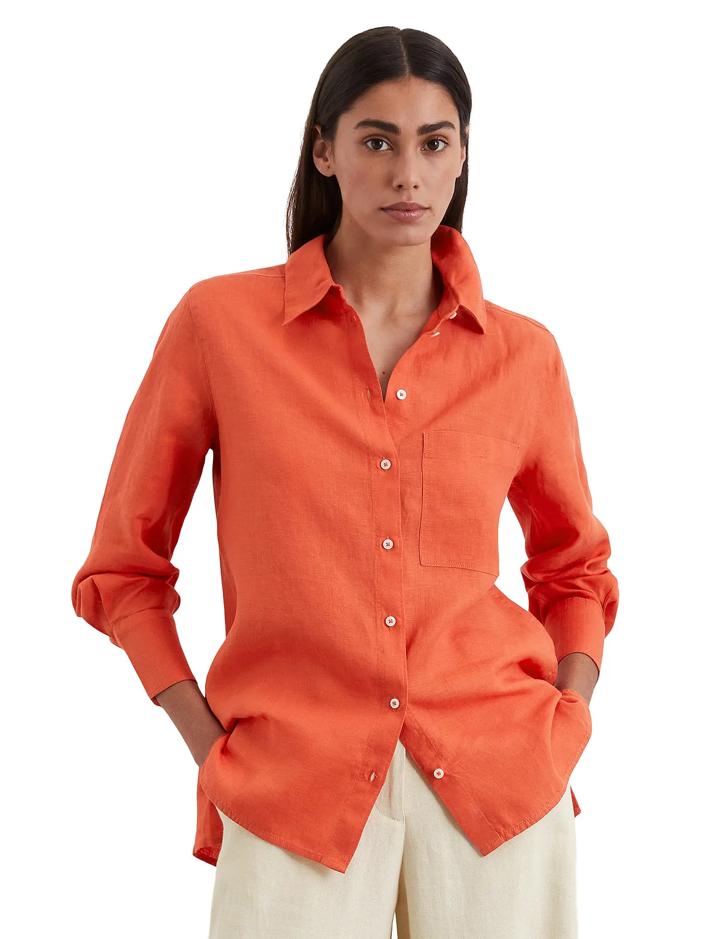 MARC O'POLO | Leinenbluse | 